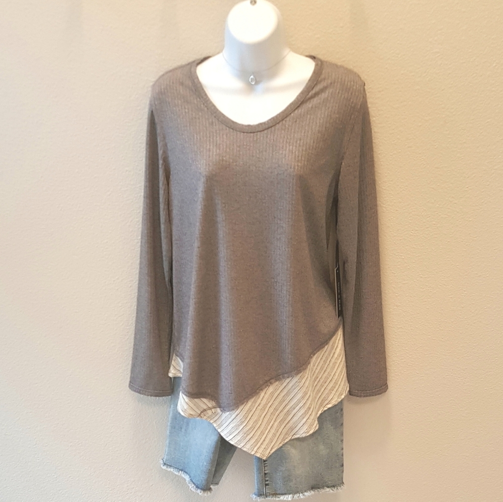 Symmetrical Henley Top
